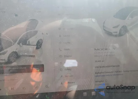 2023 Tesla Model Y from USA, damaged, VIN 7SAYGDEE6PF947228